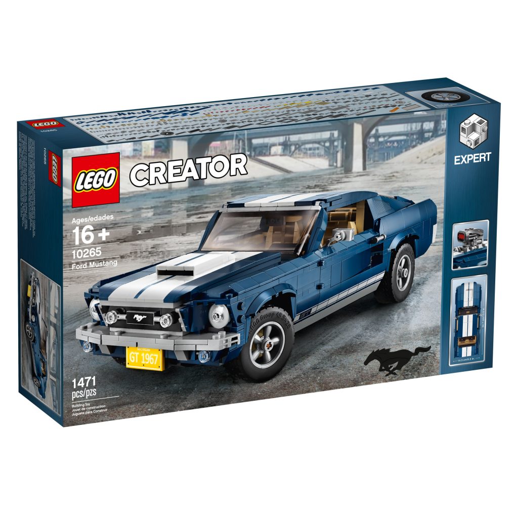 Customizable 10265 Ford Mustang revealed as next LEGO Creator
