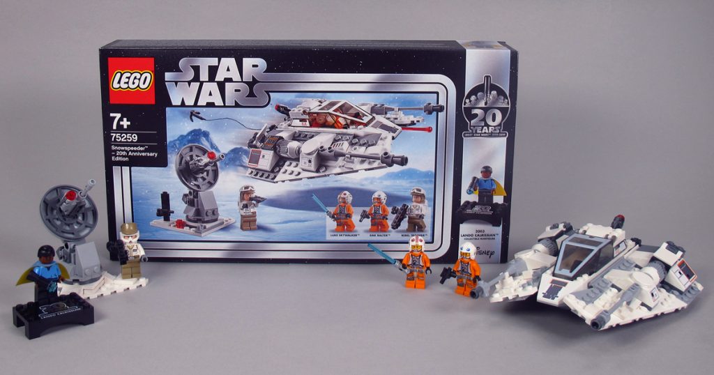 ラッピーページ LEGO 75259 Snowspeeder – 20th Anniversary Edition [Review] - The
