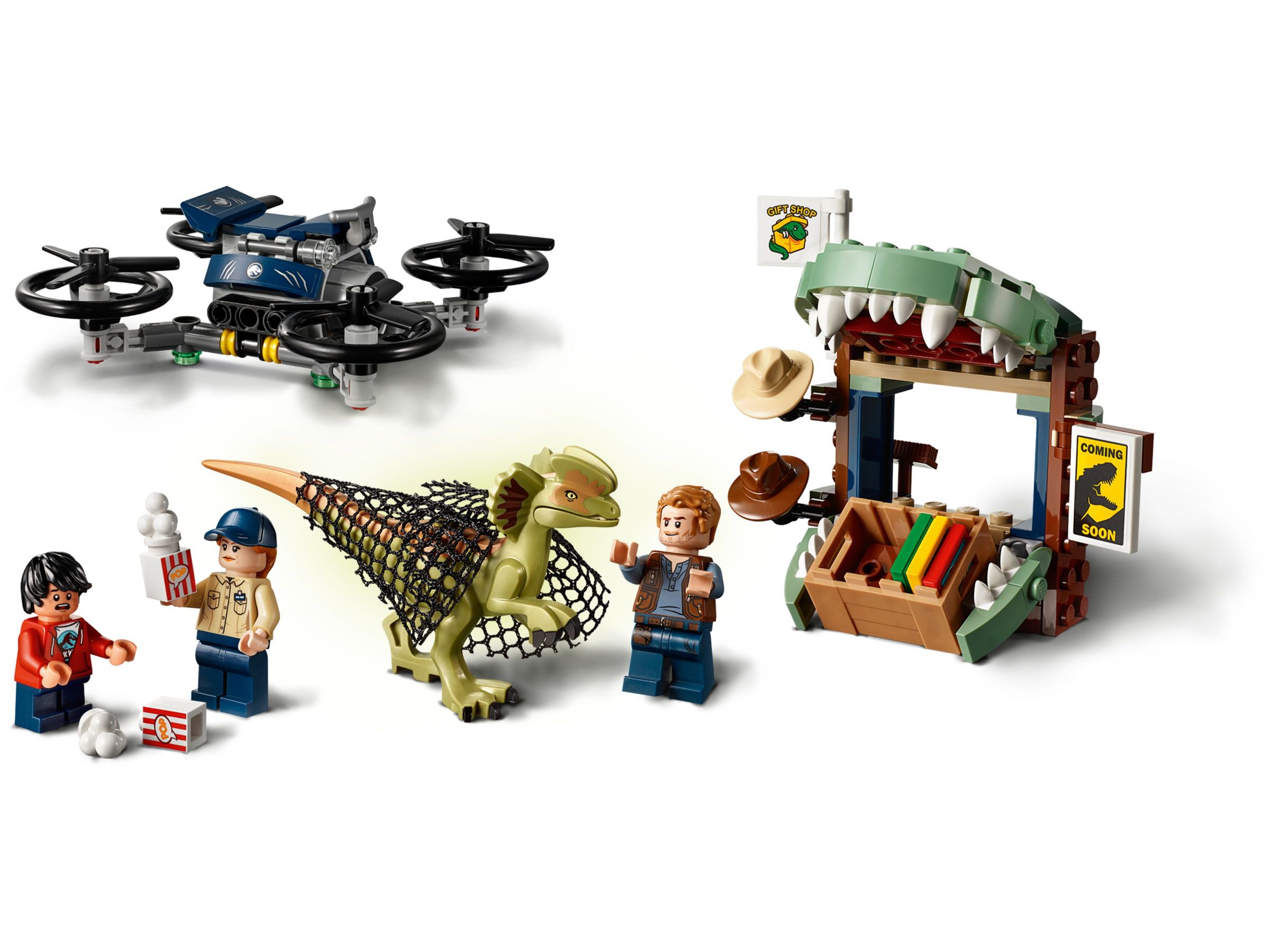 LEGO Jurassic World Legend of Isle Nublar 2019 75934 Dilophosaurus