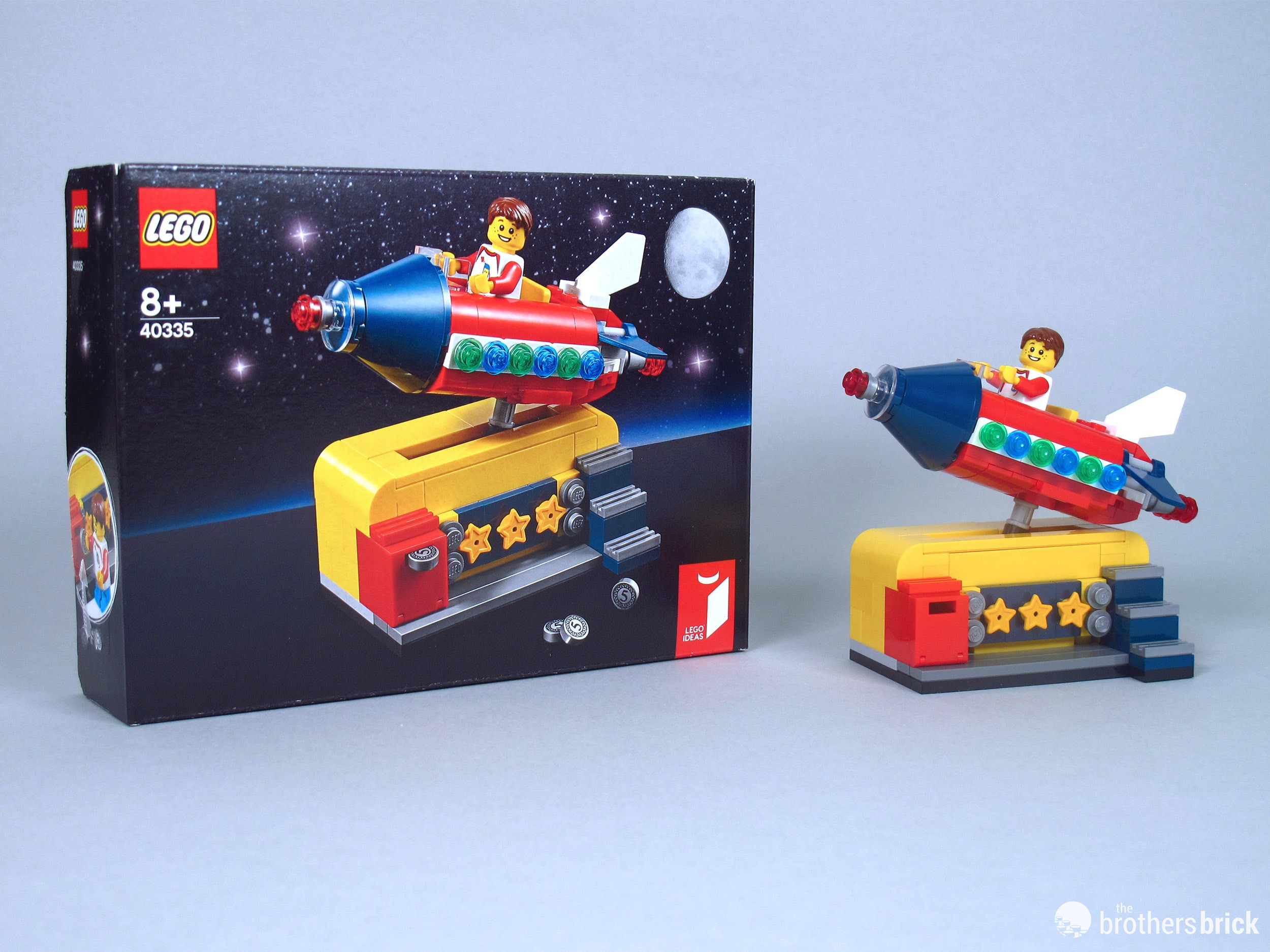 ちゃっきーページ LEGO Ideas 40335 Space Rocket Ride gift with purchase [Review