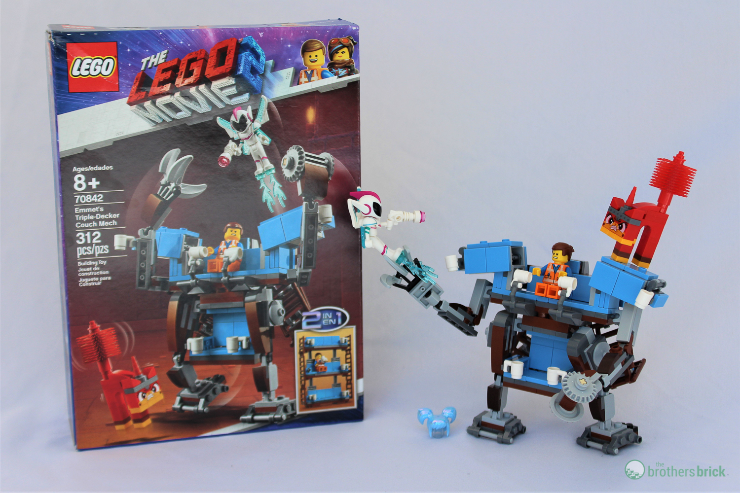 The LEGO Movie 2 70842 Emmet's Triple-Decker Couch Mech [Review