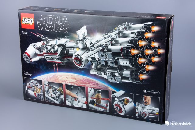 LEGO Star Wars 75244 Tantive IV Rebel Blockade Runner [Review