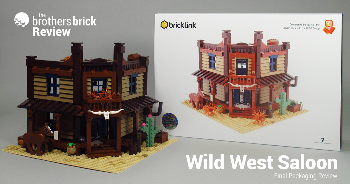 Revisiting the LEGO Wild West Saloon set from Bricklink's AFOL