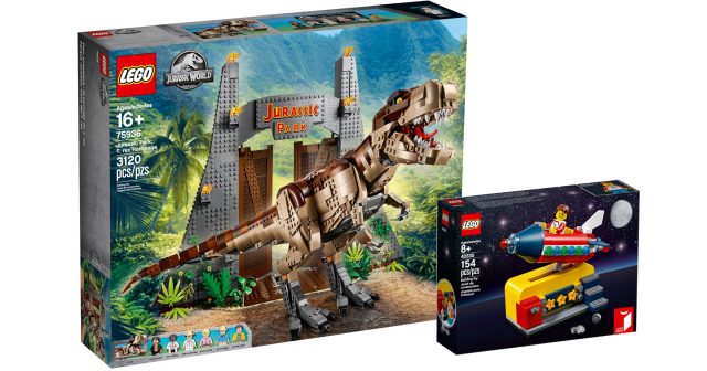 LEGO 75936 Jurassic Park T-rex Rampage now available for VIPs with