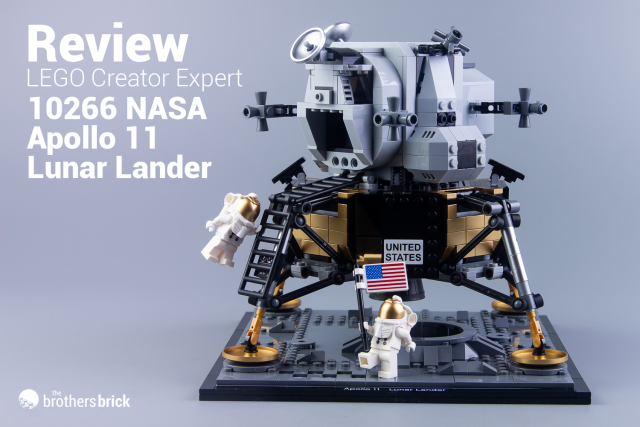 LEGO Creator Expert 10266 NASA Apollo 11 Lunar Lander [Review