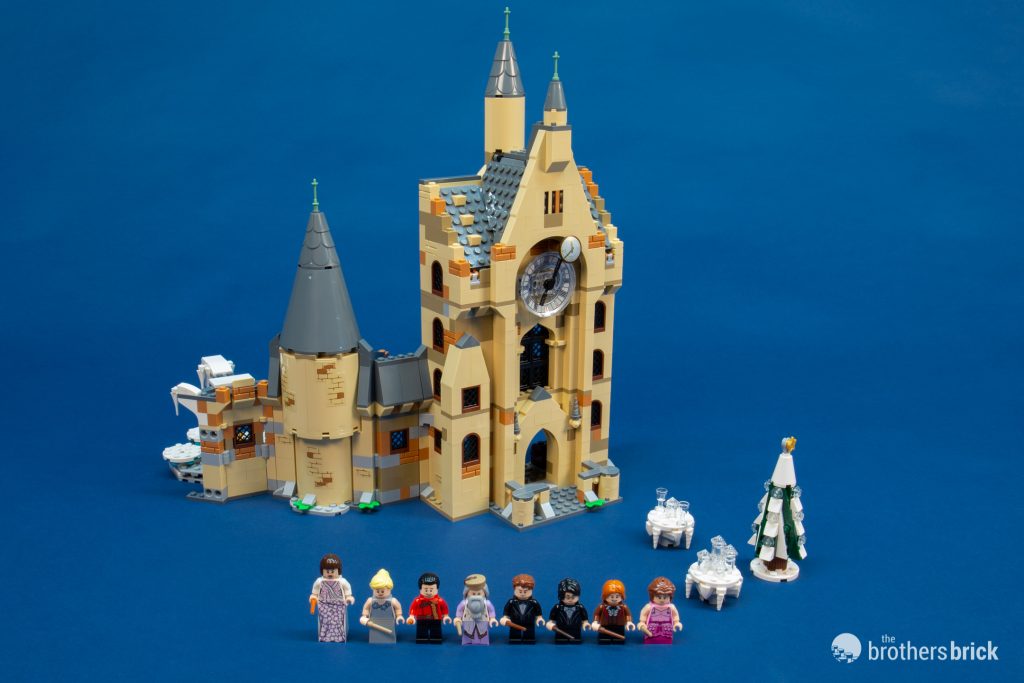 LEGO Harry Potter attends the Yule Ball with 75948 Hogwarts Clock