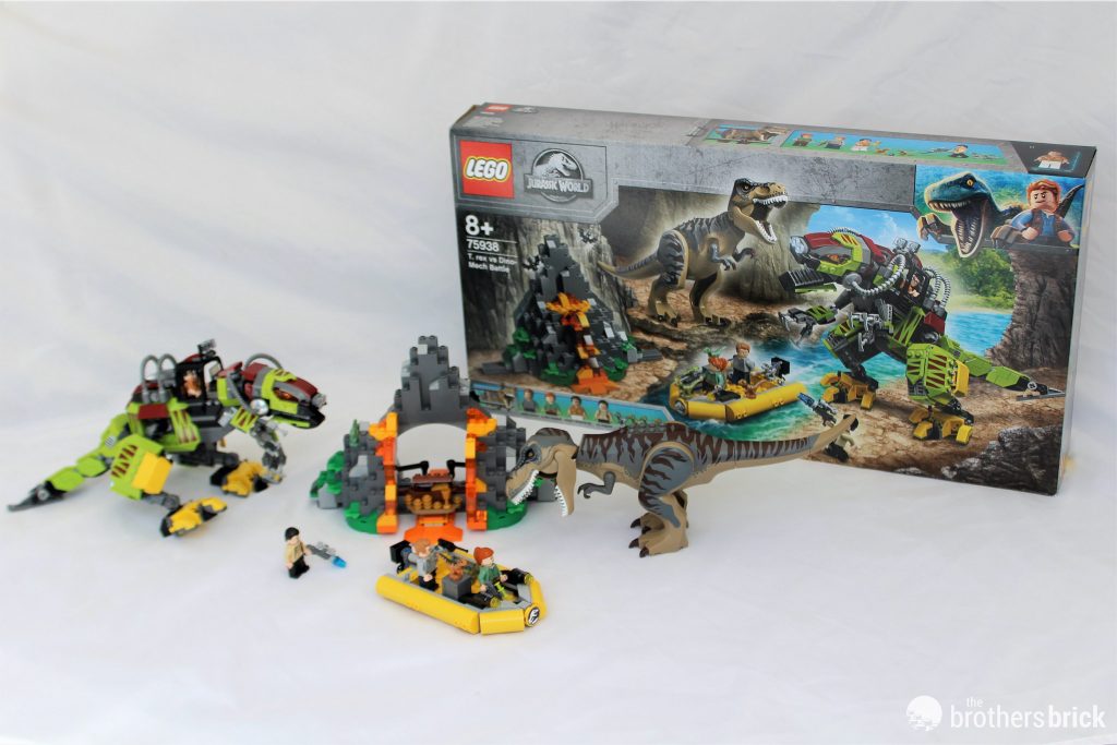 Discovering LEGO set 75938 Jurassic World T. Rex vs Dino-Mech