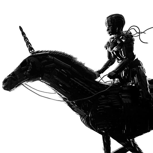 Then along came an incredible LEGO artist, Ekow Nimako - The