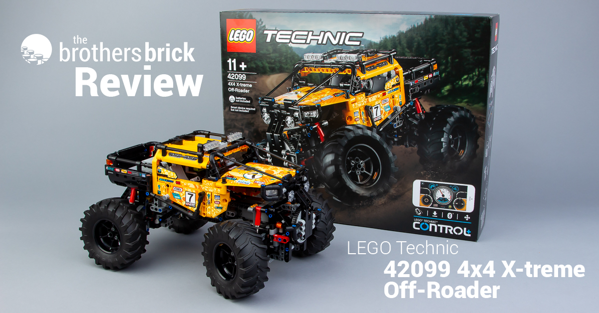 A little dirt never hurt: LEGO Technic 42099 4x4 X-treme Off