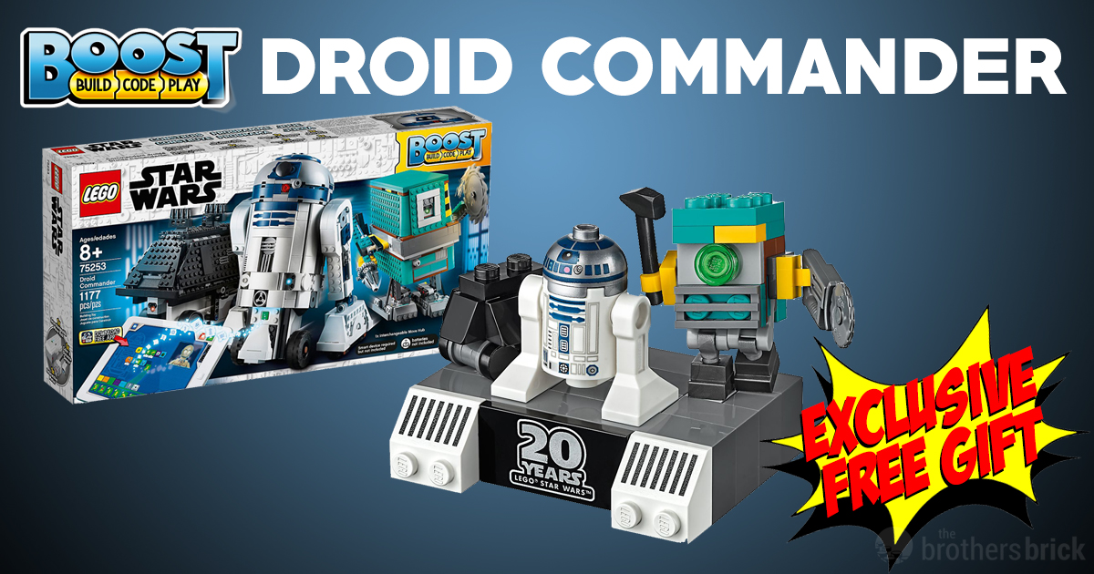 Free Star Wars mini droid VIP exclusive with Droid Commander set