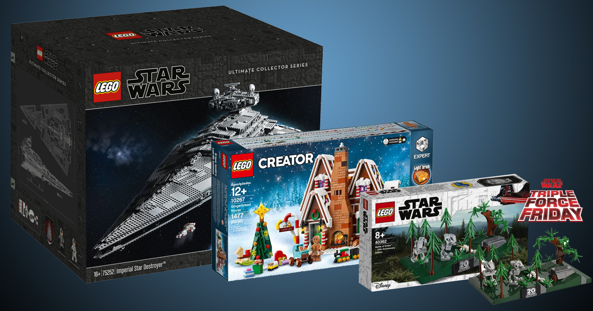 LEGO Star Wars 75252 UCS Imperial Star Destroyer and 10267 Winter