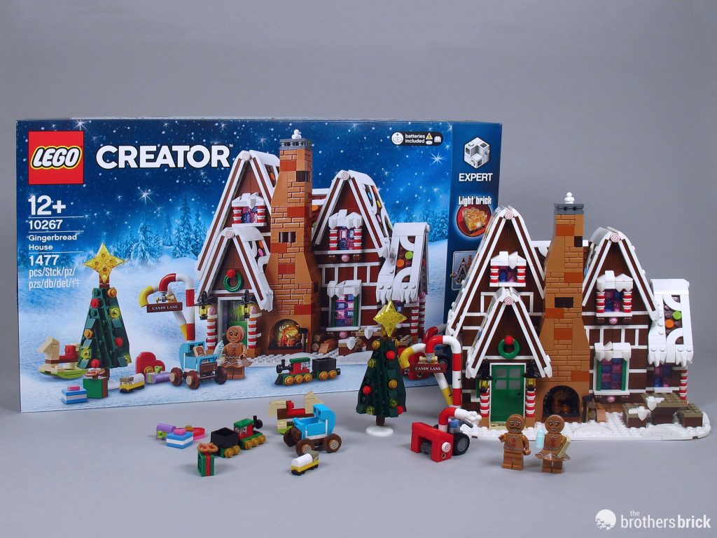 Devour the delicious LEGO 10267 Winter Village Gingerbread House