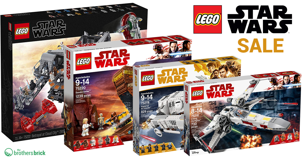 Up to 40% off various LEGO Star Wars sets on Amazon, including