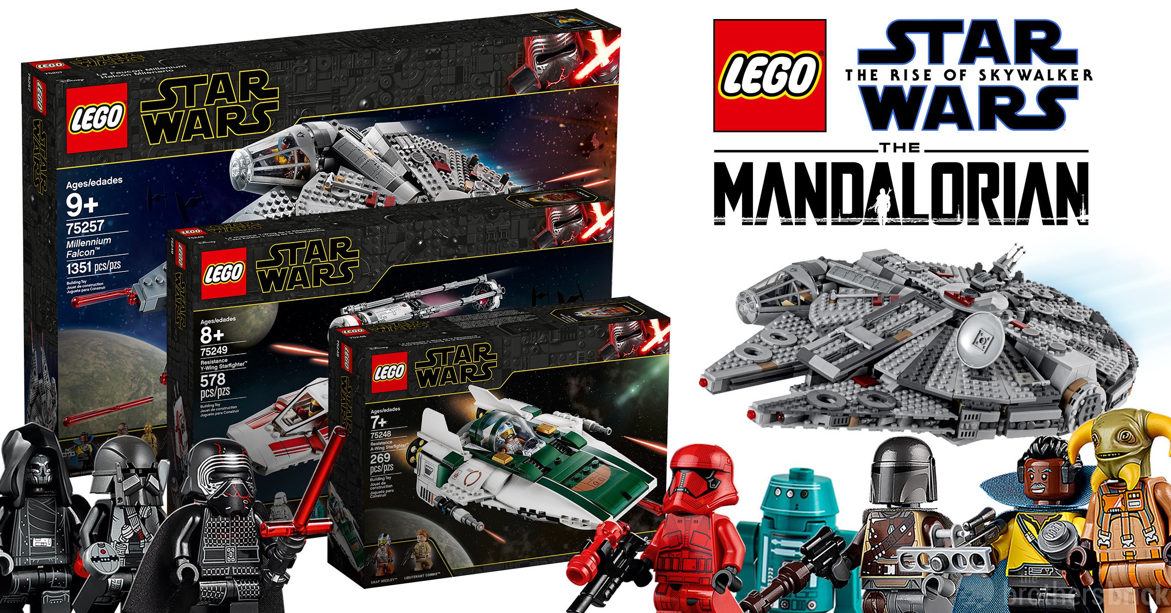 New LEGO Star Wars sets announced for Rise of Skywalker and The