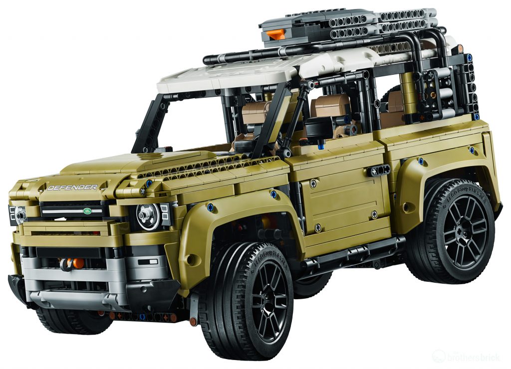 LEGO Technic 42110 Land Rover Defender officially unveiled [News