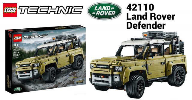LEGO Technic 42110 Land Rover Defender officially unveiled [News