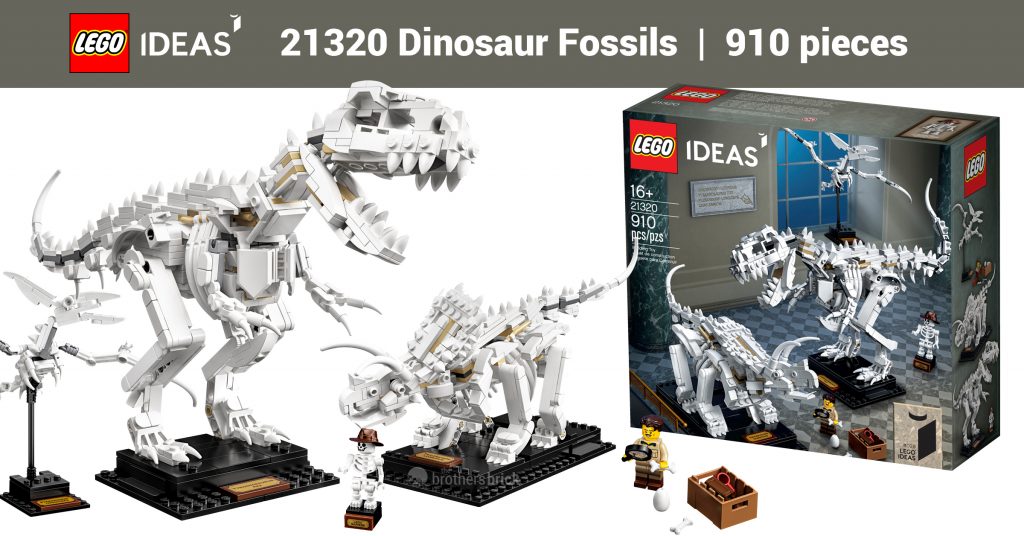 LEGO Ideas 21320 Dinosaur Fossils now available [News] - The Brothers ...