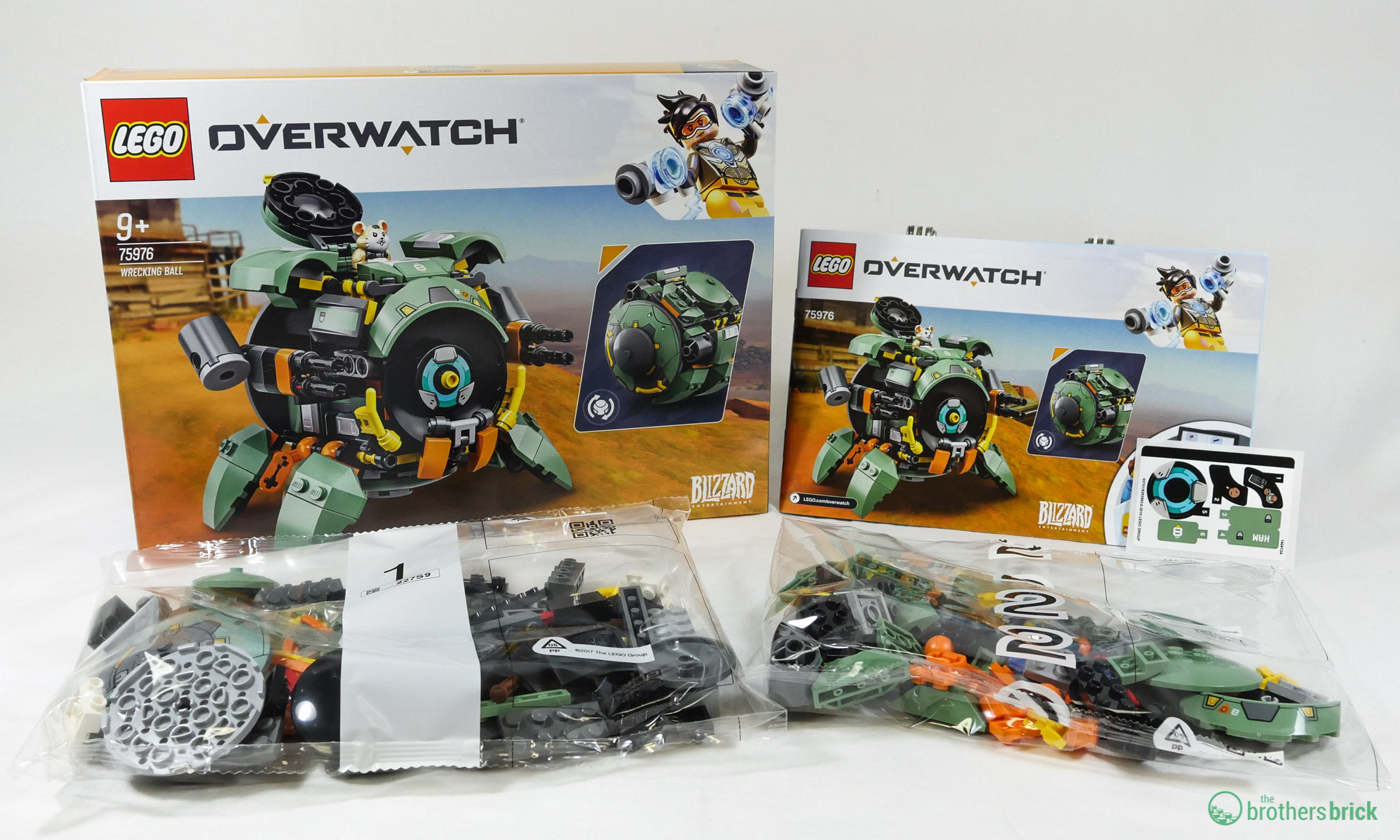 LEGO Overwatch 75976 Wrecking Ball [Review] - The Brothers Brick