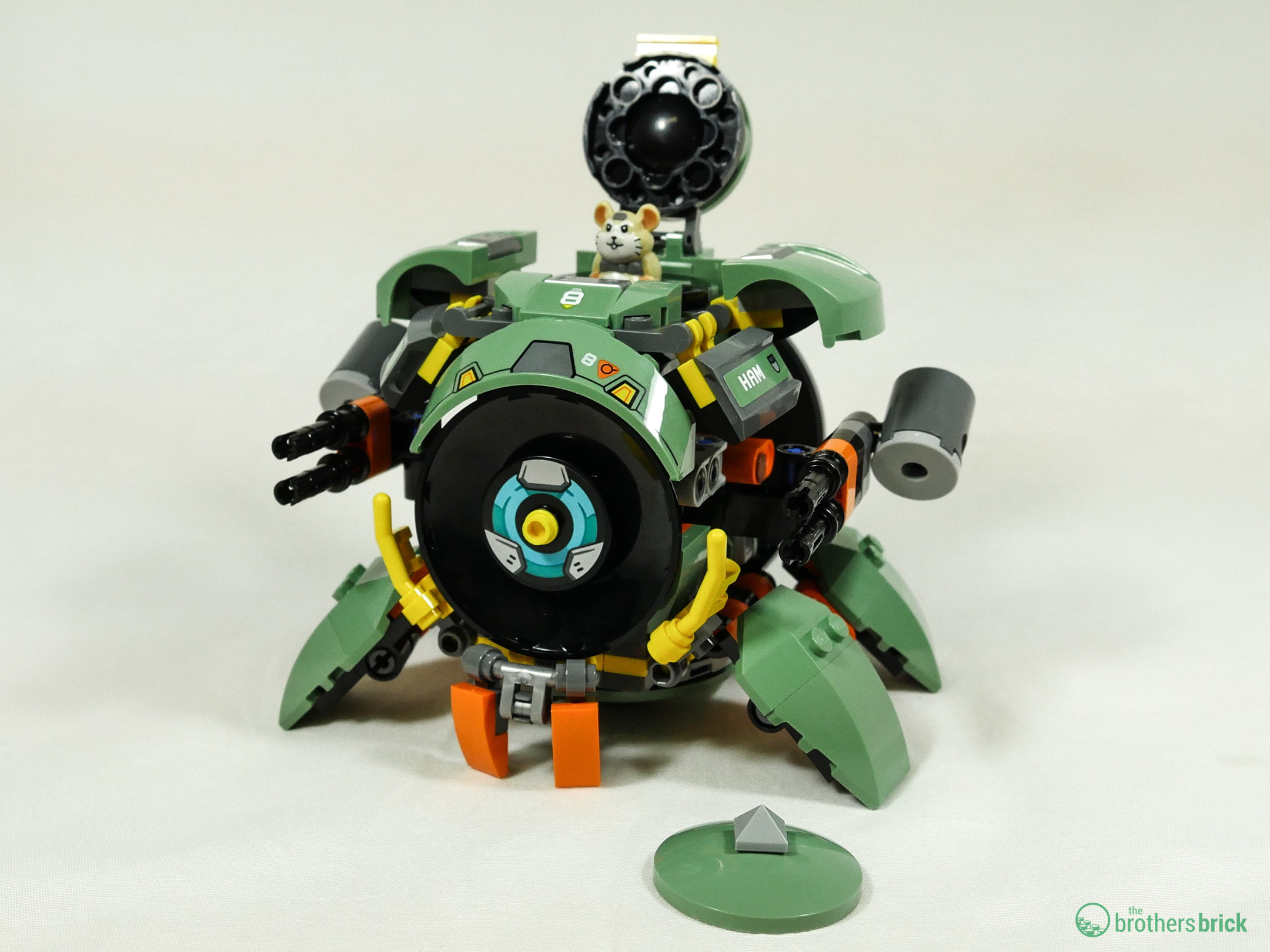 LEGO Overwatch 75976 Wrecking Ball [Review] - The Brothers Brick