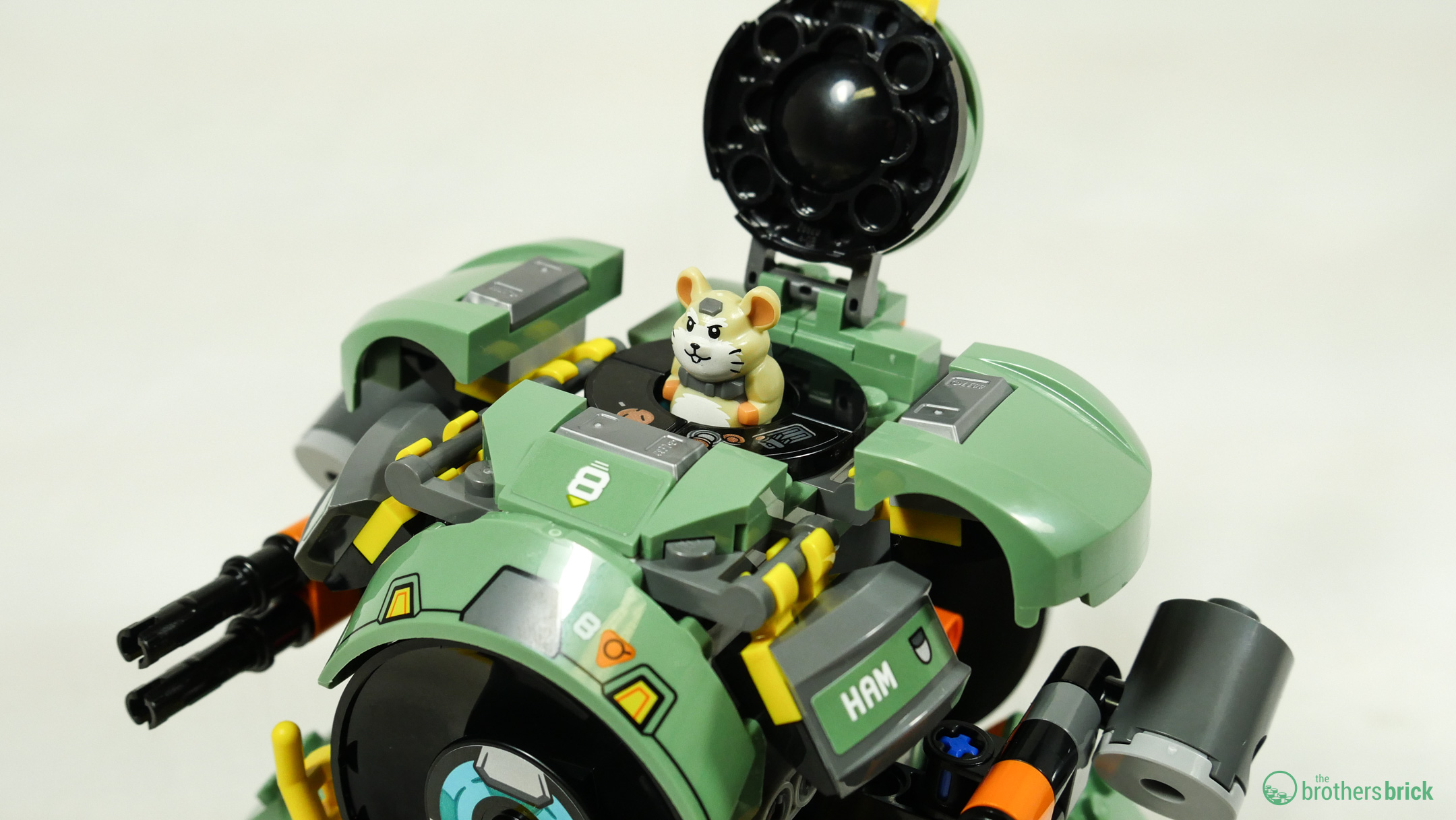 LEGO Overwatch 75976 Wrecking Ball [Review] - The Brothers Brick
