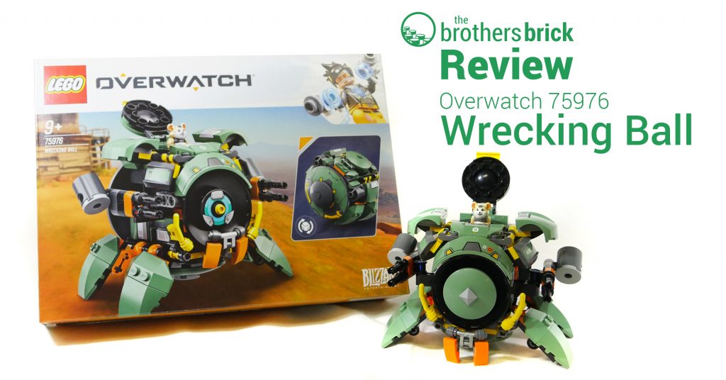 LEGO Overwatch 75976 Wrecking Ball [Review] - The Brothers Brick