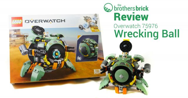 LEGO Overwatch 75976 Wrecking Ball [Review] - The Brothers Brick