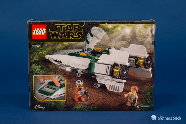 LEGO Star Wars 75248 Resistance A-wing Starfighter from The Rise of ...