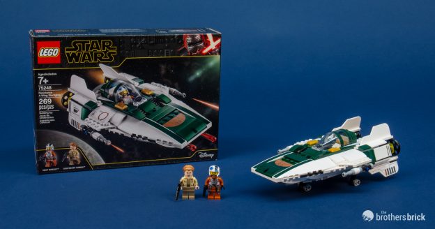 LEGO Star Wars 75248 Resistance A-wing Starfighter from The Rise of ...