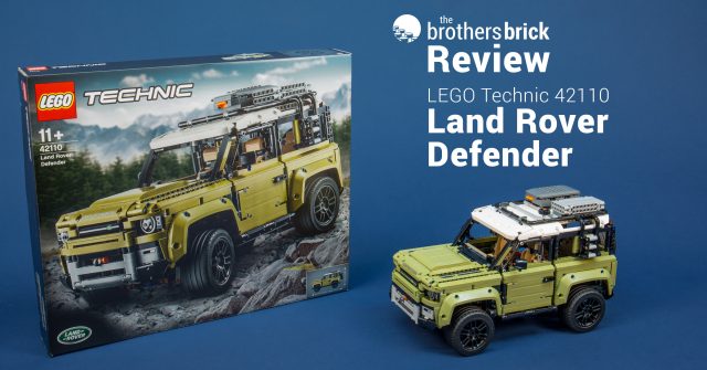 LEGO heads into the wilderness with the Technic 42110 Land Rover