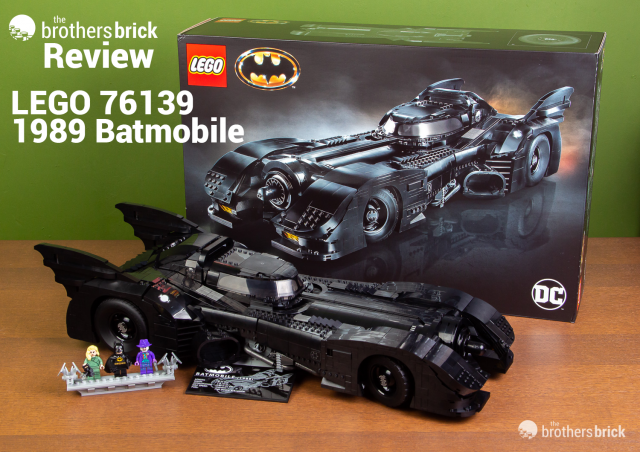 Black is the new black: LEGO 1989 Batmobile 76139 [Review Black is the new black: LEGO 1989 Batmobile 76139 [Review