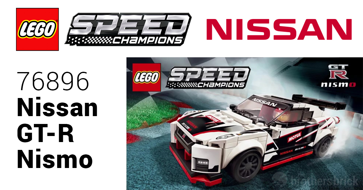 LEGO reveals Speed Champions 76896 Nissan GT-R Nismo [News] - The