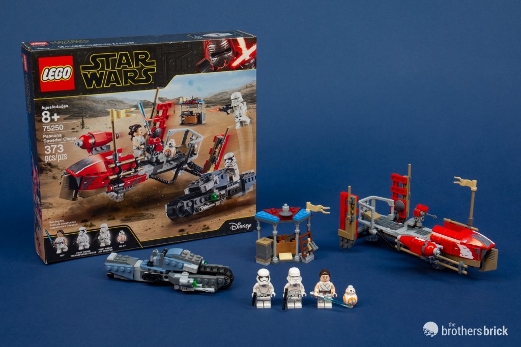 LEGO Star Wars 75250 Pasaana Speeder Chase from The Rise of