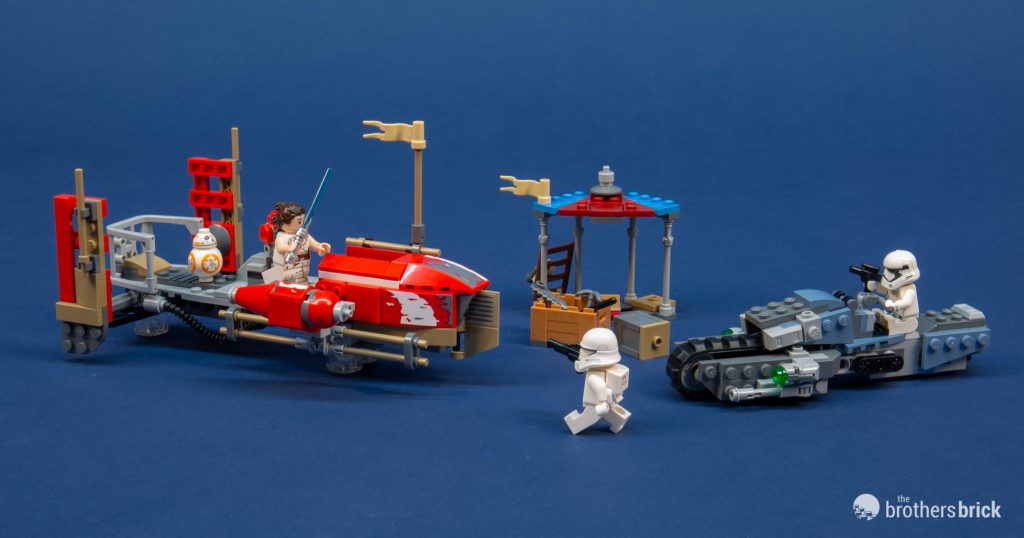 LEGO Star Wars 75250 Pasaana Speeder Chase from The Rise of
