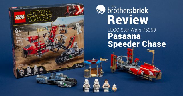 LEGO Star Wars 75250 Pasaana Speeder Chase from The Rise of