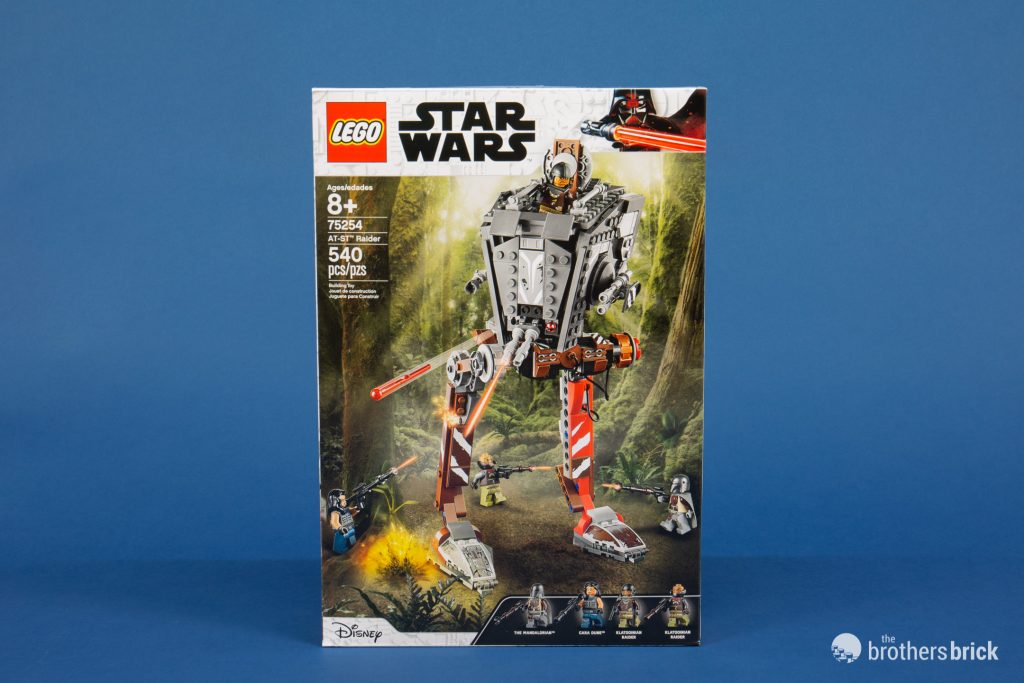 Star Wars “The Mandalorian:” AT-ST Raider (#75254) by LEGO   Star Wars: AT-ST Raider The Mandalorian s  75254 No Box/Figs display picture 1