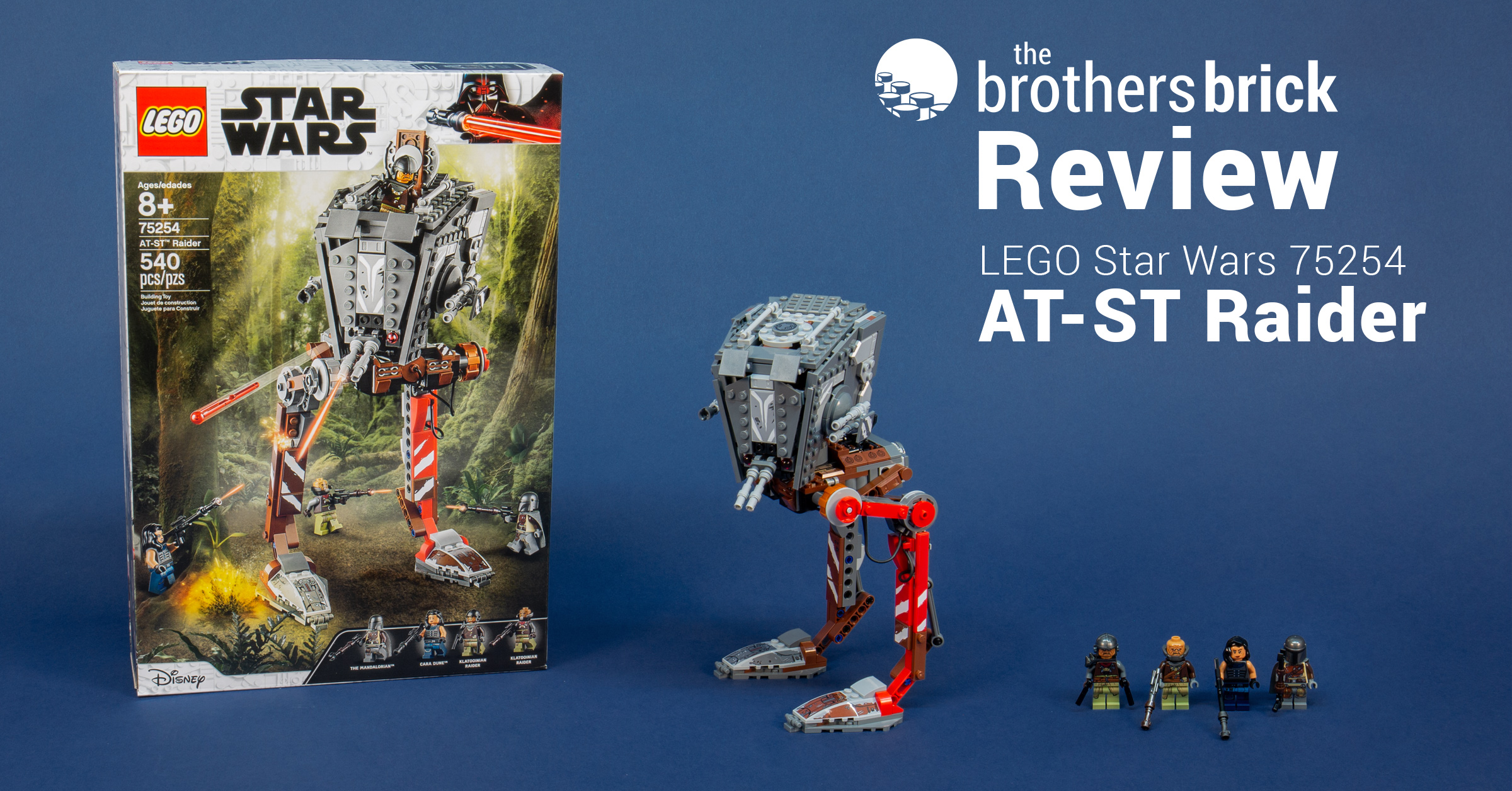 LEGO Star Wars 75254 AT-ST Raider from The Mandalorian [No-Spoiler 