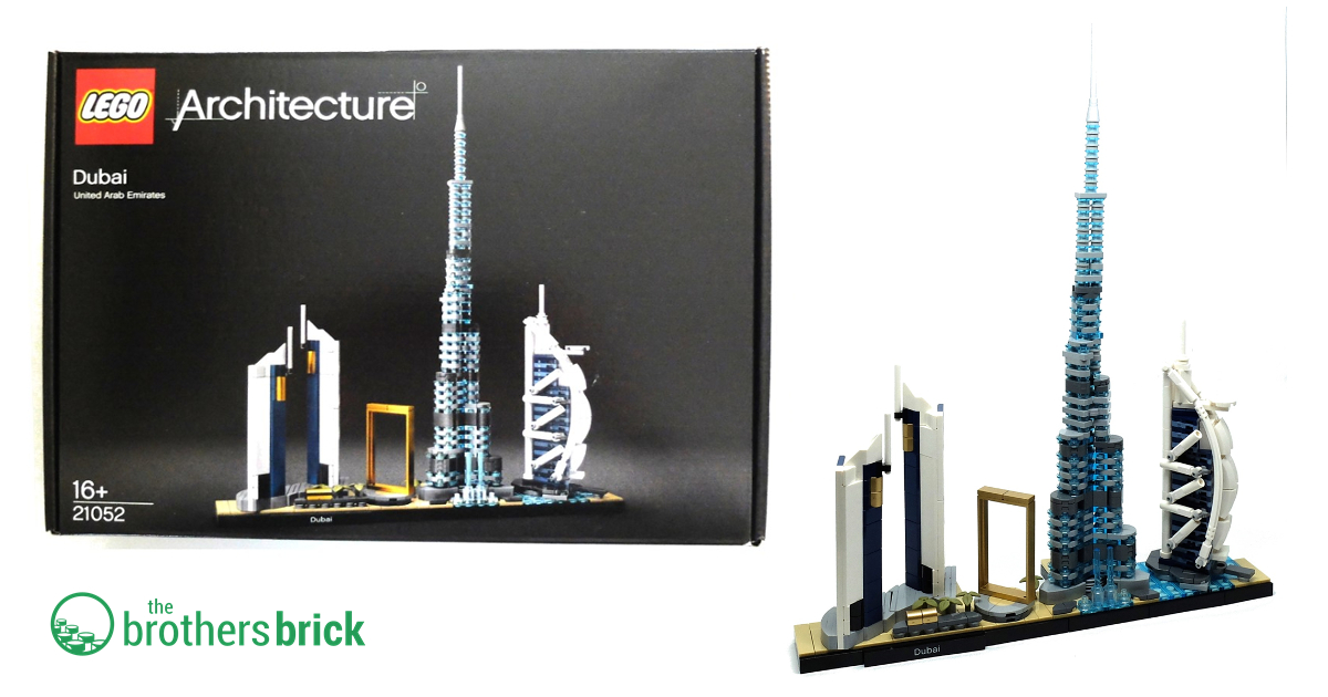 Hands-on with 21052 LEGO Architecture Dubai [Review] - The