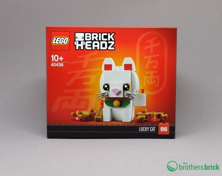 We got lucky with LEGO Brick Headz' new 40436 Lucky Cat [Review