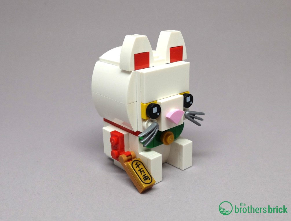 We got lucky with LEGO Brick Headz' new 40436 Lucky Cat [Review