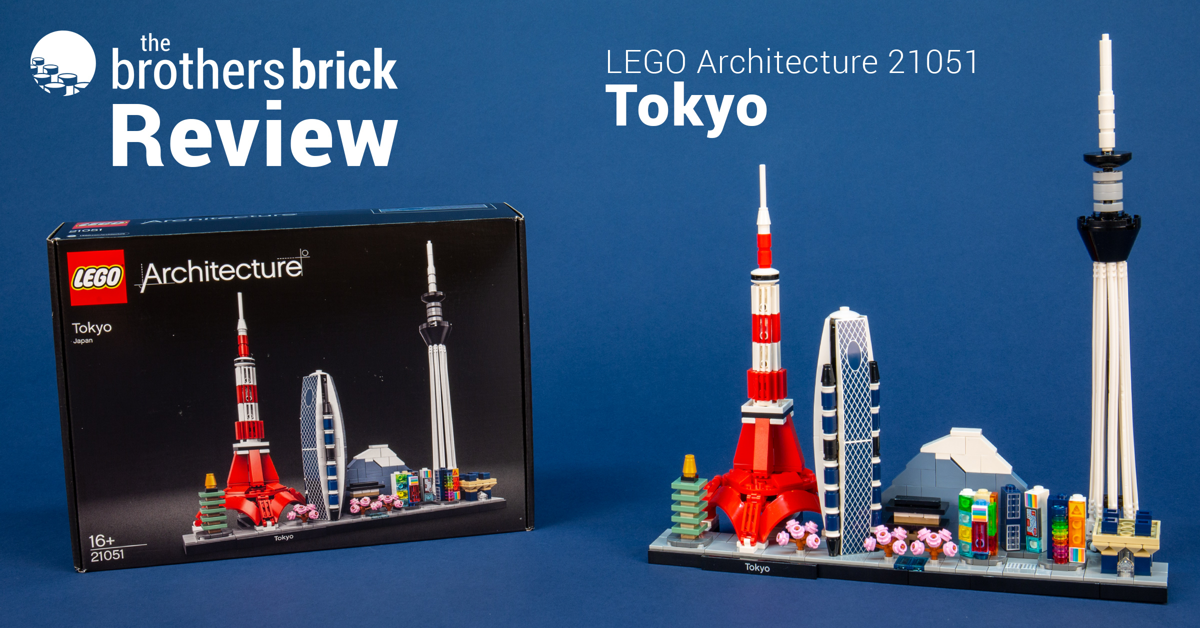 LEGO Architecture 21051 Tokyo skyline takes us to Tokyo Tower