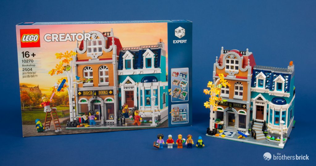 LEGO Creator Expert 10270 Bookshop - new modular building for 2020