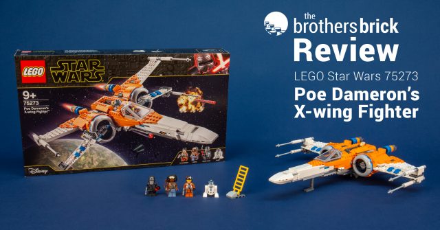 LEGO Star Wars 75273 Poe Dameron's X-wing Fighter from The Rise of