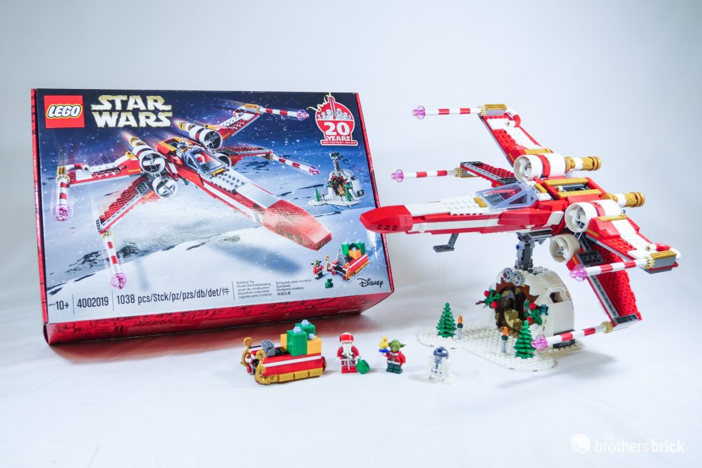 Christmas X-Wing: the Lego 2019 employee exclusive set [Review