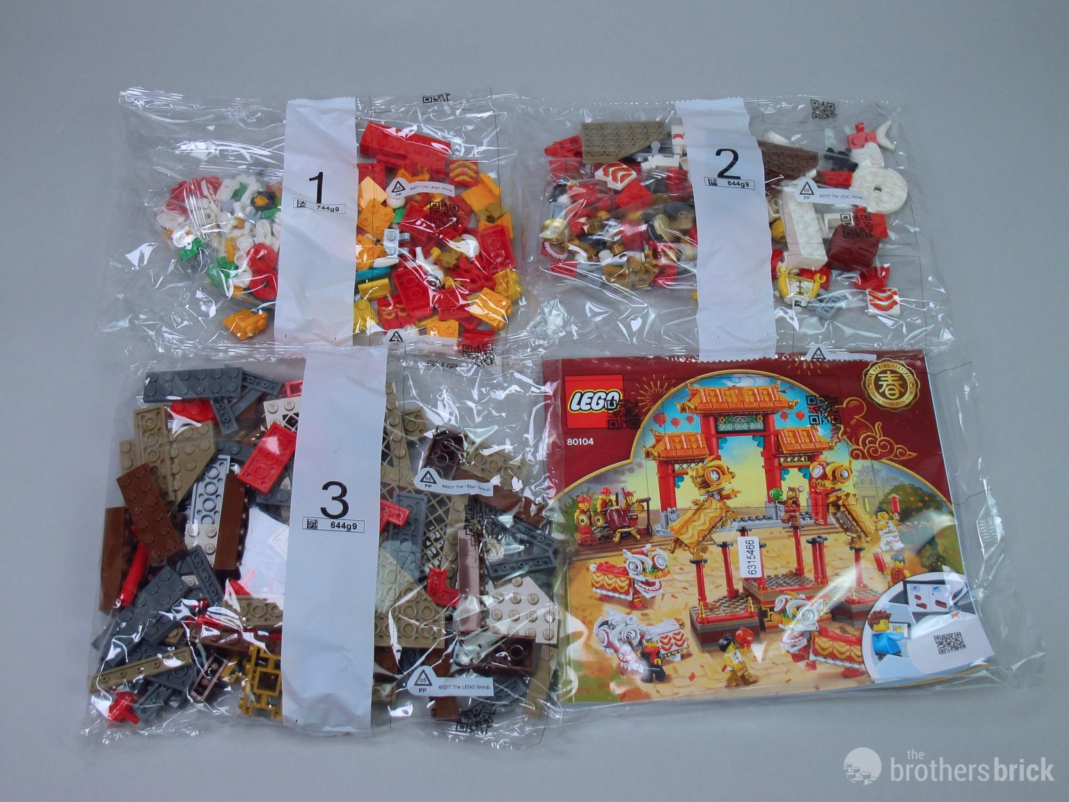 LEGO 80104 Chinese New Year Lion Dance [Review] - The Brothers Brick ...