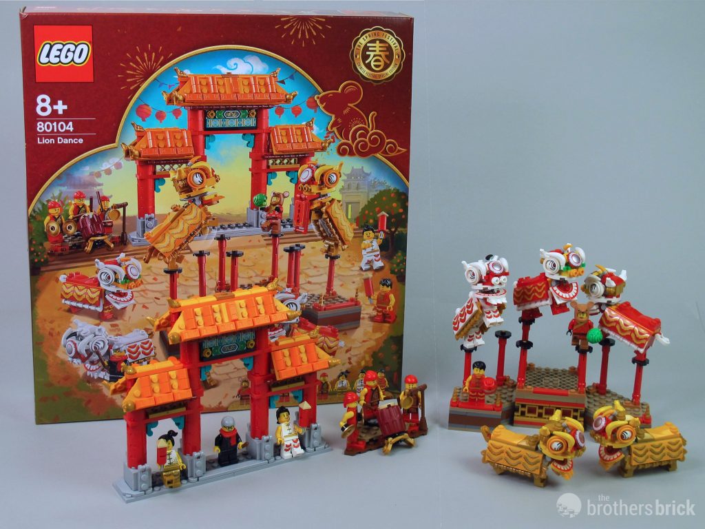LEGO 80104 Chinese New Year Lion Dance [Review] - The Brothers