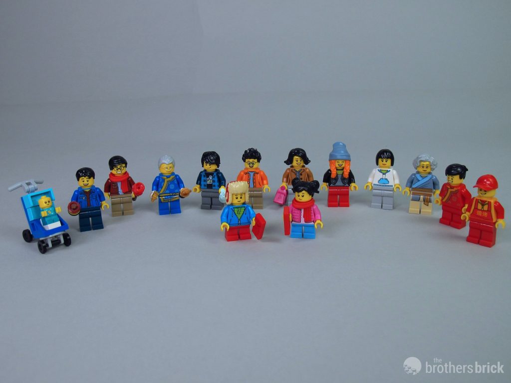 LEGO 80105 Chinese New Year Temple Fair - Minifigures 4 - The Brothers ...