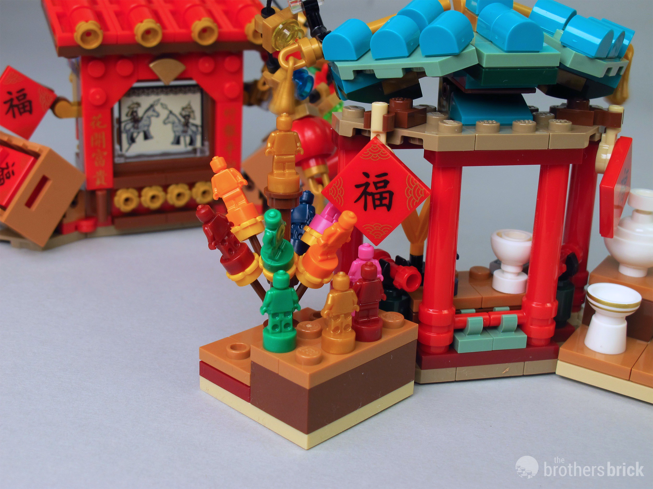 LEGO 80105 Chinese New Year Temple Fair - Vase Stall 6 - The Brothers ...