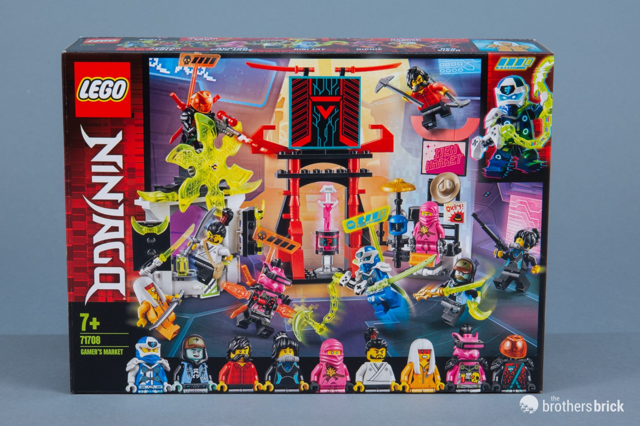 LEGO Ninjago's new people pack: 71708 Gamer's Market [Review] - The ...