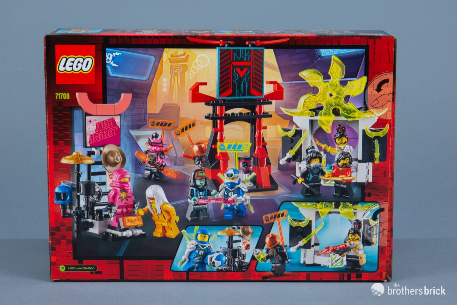 LEGO Ninjago's new people pack: 71708 Gamer's Market [Review] - The ...