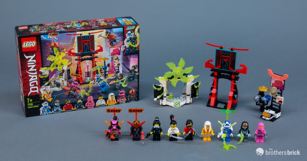 LEGO Ninjago's new people pack: 71708 Gamer's Market [Review